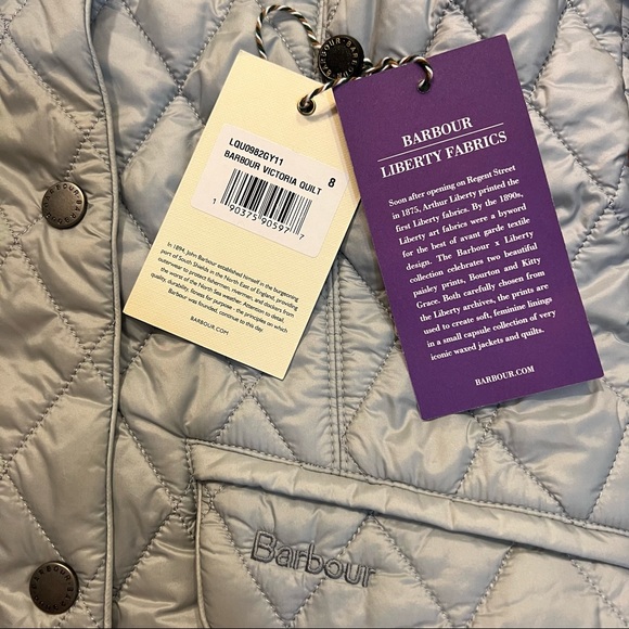 Barbour | Victoria Liberty Diamond Quilted Jacket - Picture 12 of 16